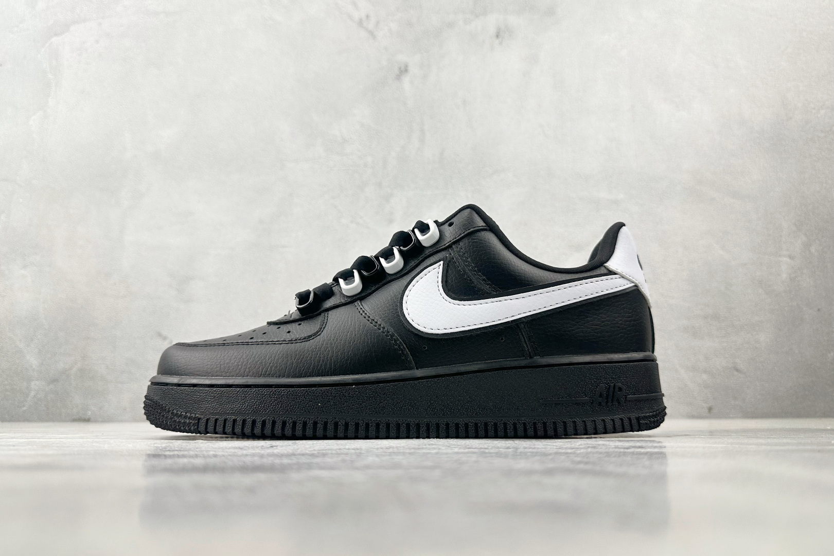 260 Nike Air Force 1 retro low qs black 黑色 CQ0492-001-19