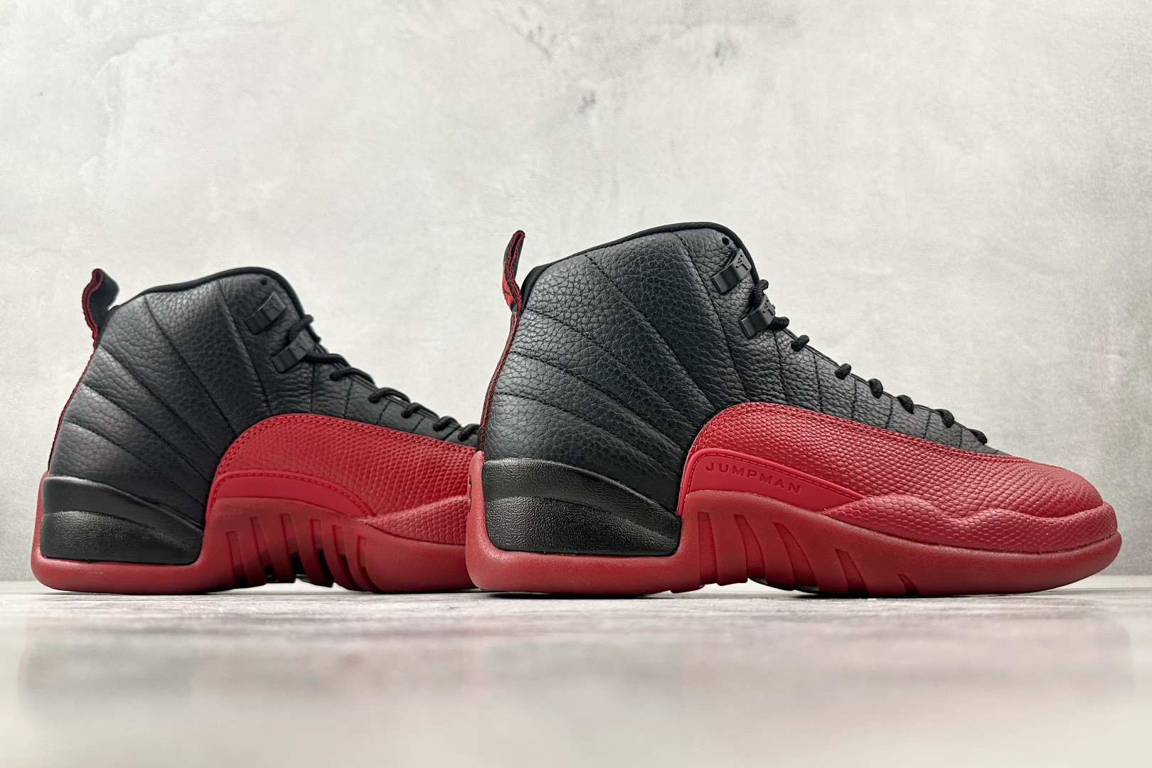490 顶级纯原 Jordan Air Jordan 12 Retro Flu Game 流感之战 黑红 130690-002