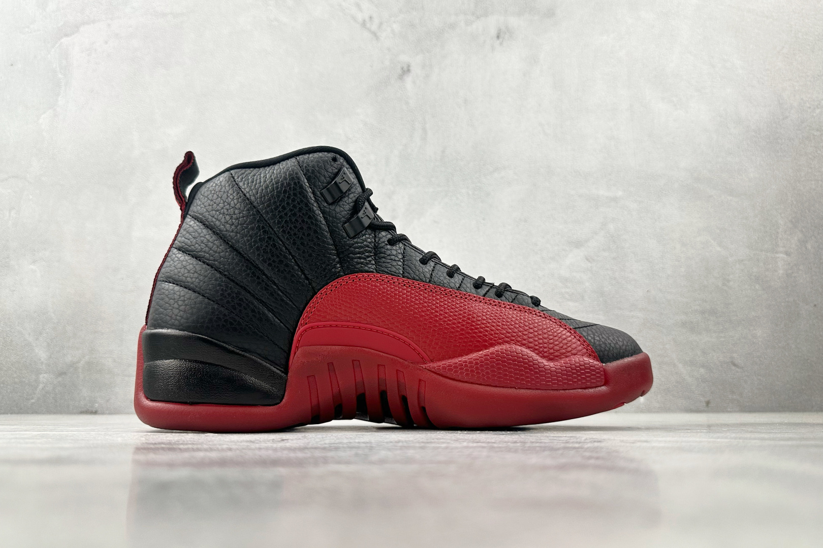 490 顶级纯原 Jordan Air Jordan 12 Retro Flu Game 流感之战 黑红 130690-002