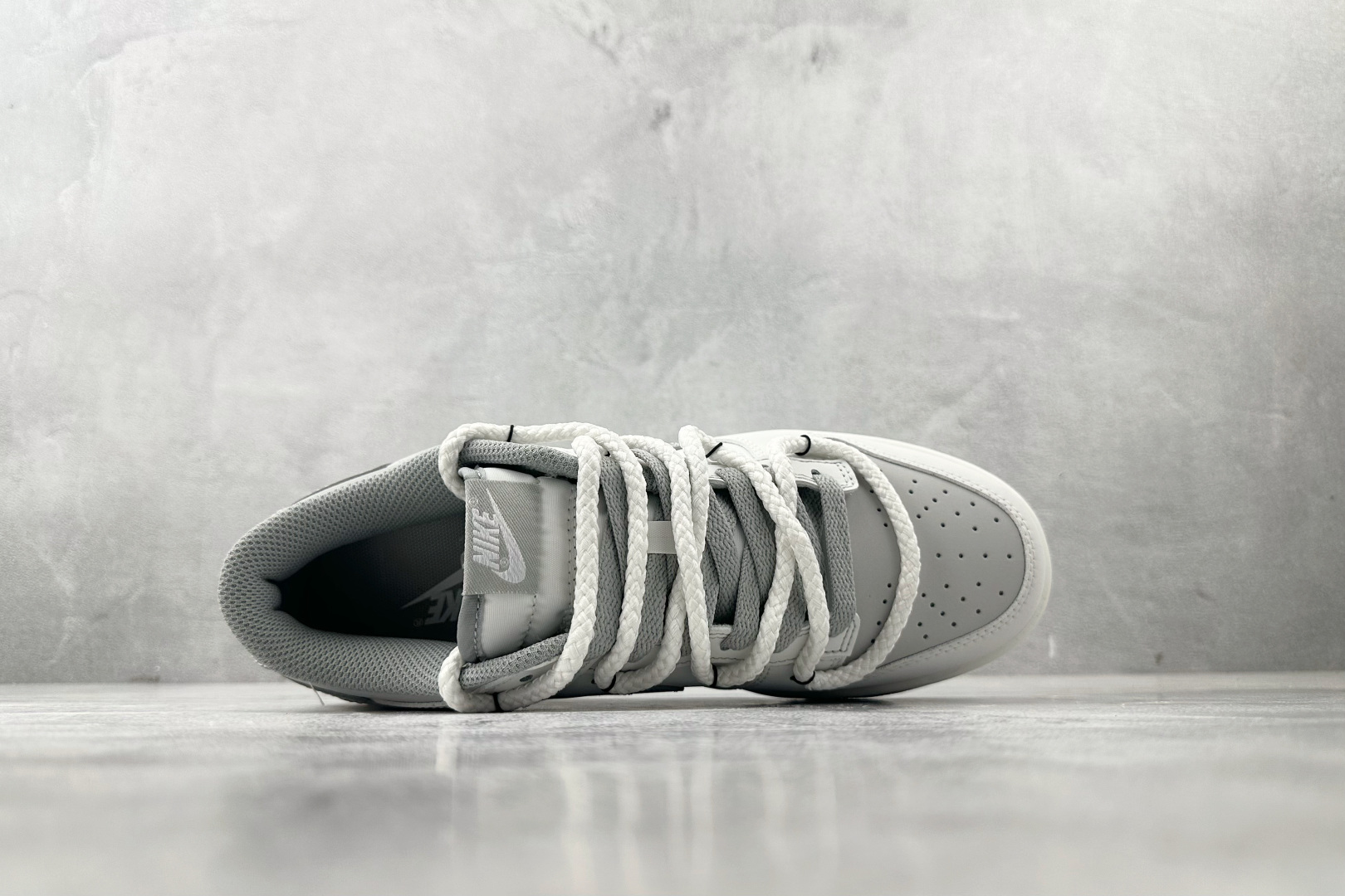 300  定制球鞋 Nike Dunk 无冕之王 灰白 WG0508 040