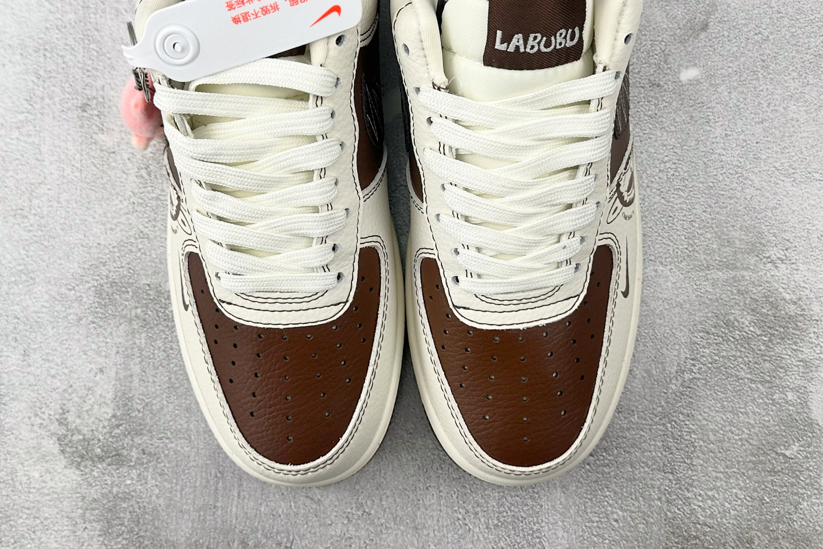 260 Nike Air Force 1 07 拉布布 联名 米白棕 XL1979-105