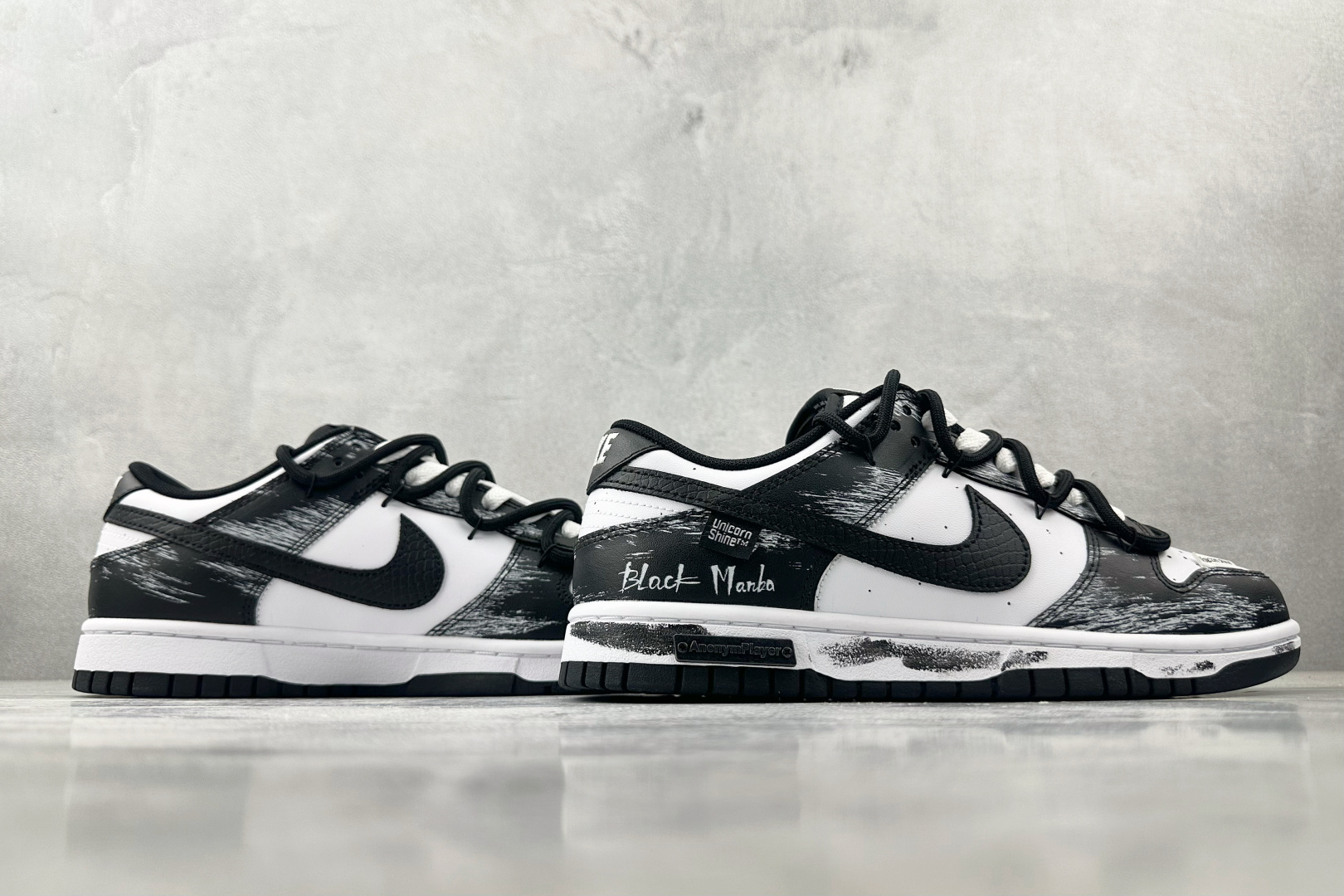 300  定制球鞋 Nike Dunk 死神曼巴 黑白 DD1503-101