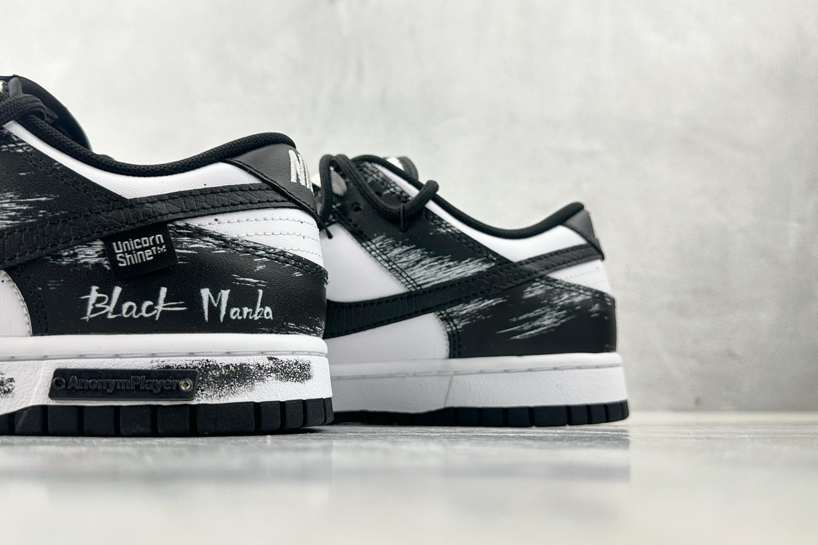 300  定制球鞋 Nike Dunk 死神曼巴 黑白 DD1503-101