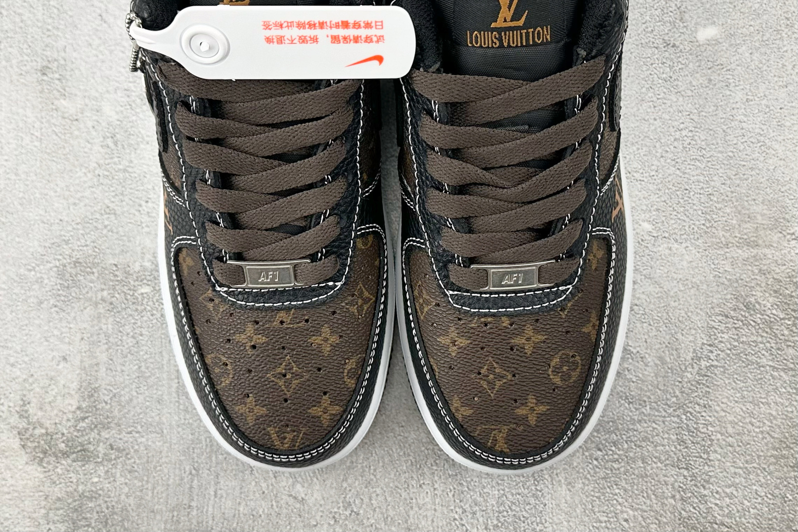 260 Nike Air Force 1 07 LV 联名 黑棕 CZ3986-002