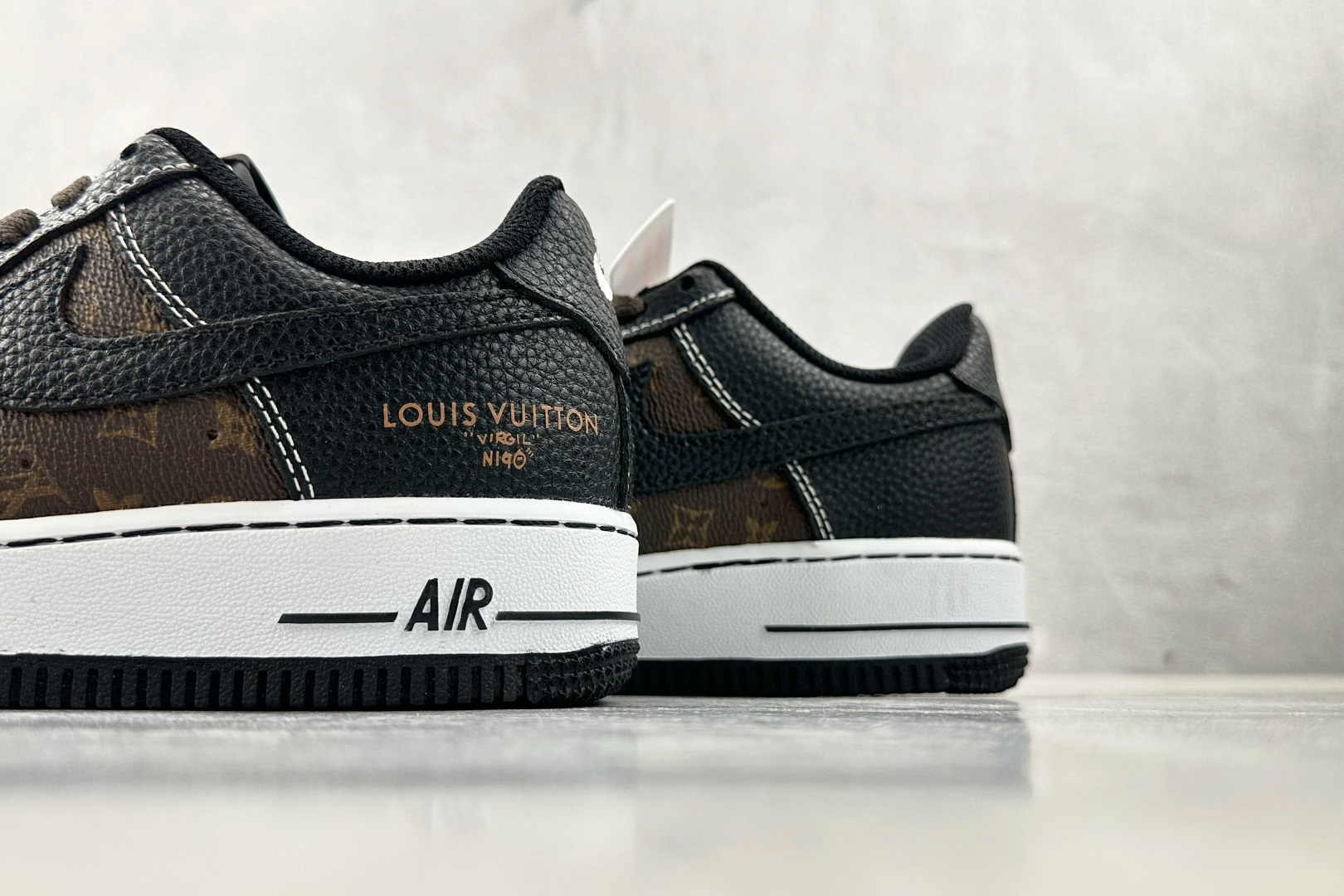 260 Nike Air Force 1 07 LV 联名 黑棕 CZ3986-002