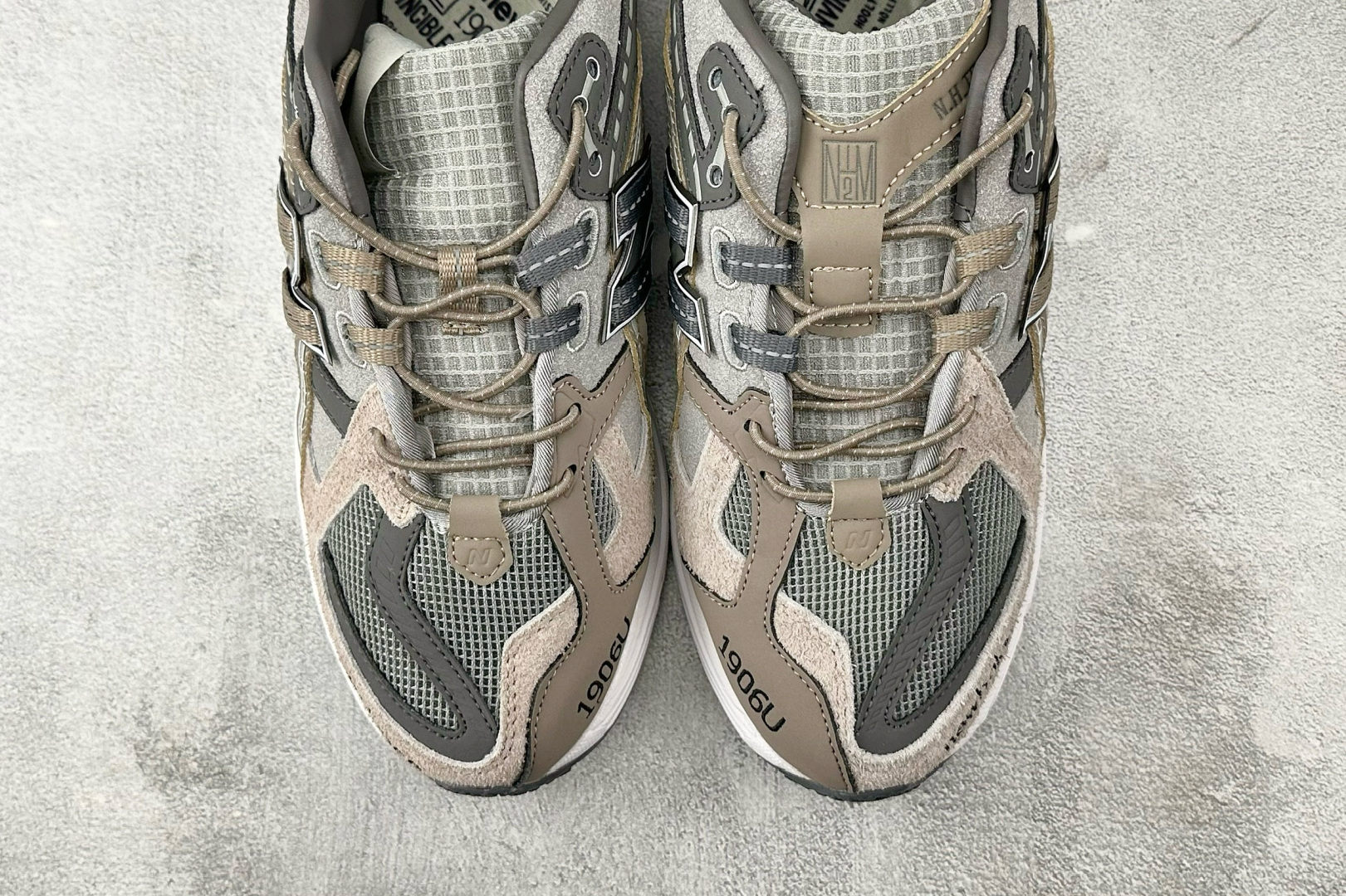 200 纯原出品 INVINCIBLE × N.HOOLYWOOD × New Balance NB 1906U 卡其色 M1906NIH