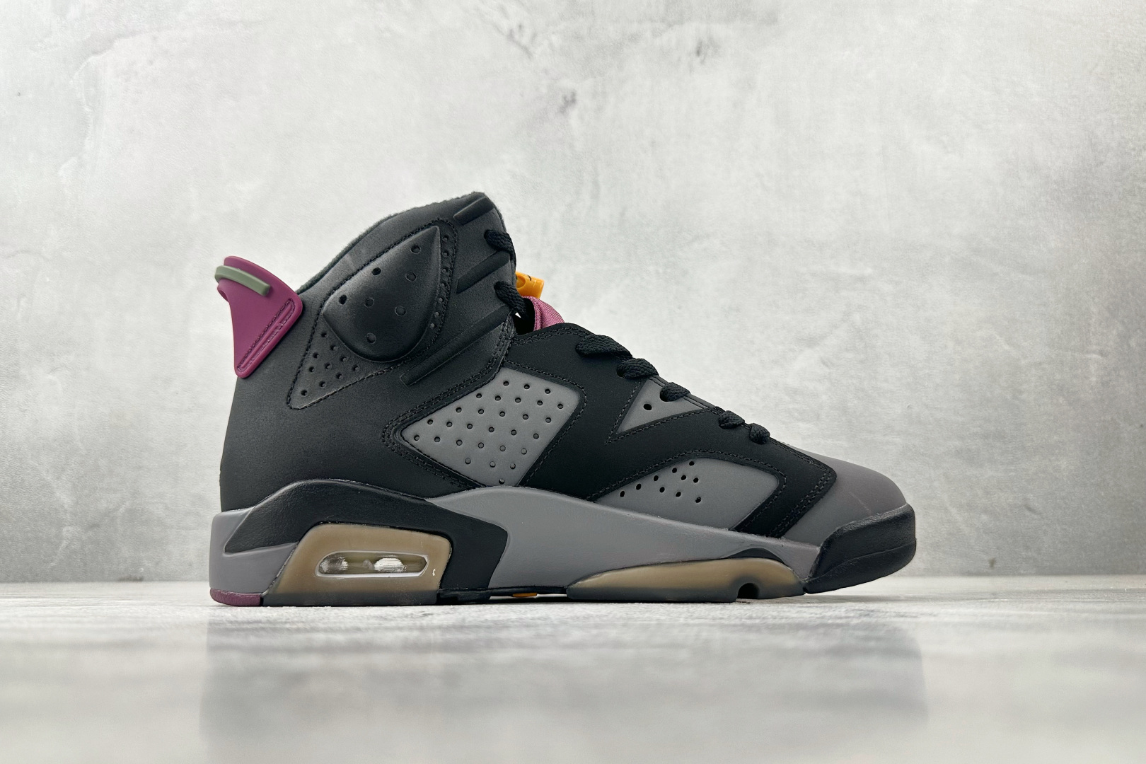 外贸 E 版280 Jordan Air Jordan 6 retro ”bordeaux” 灰黑紫  CT8529-063