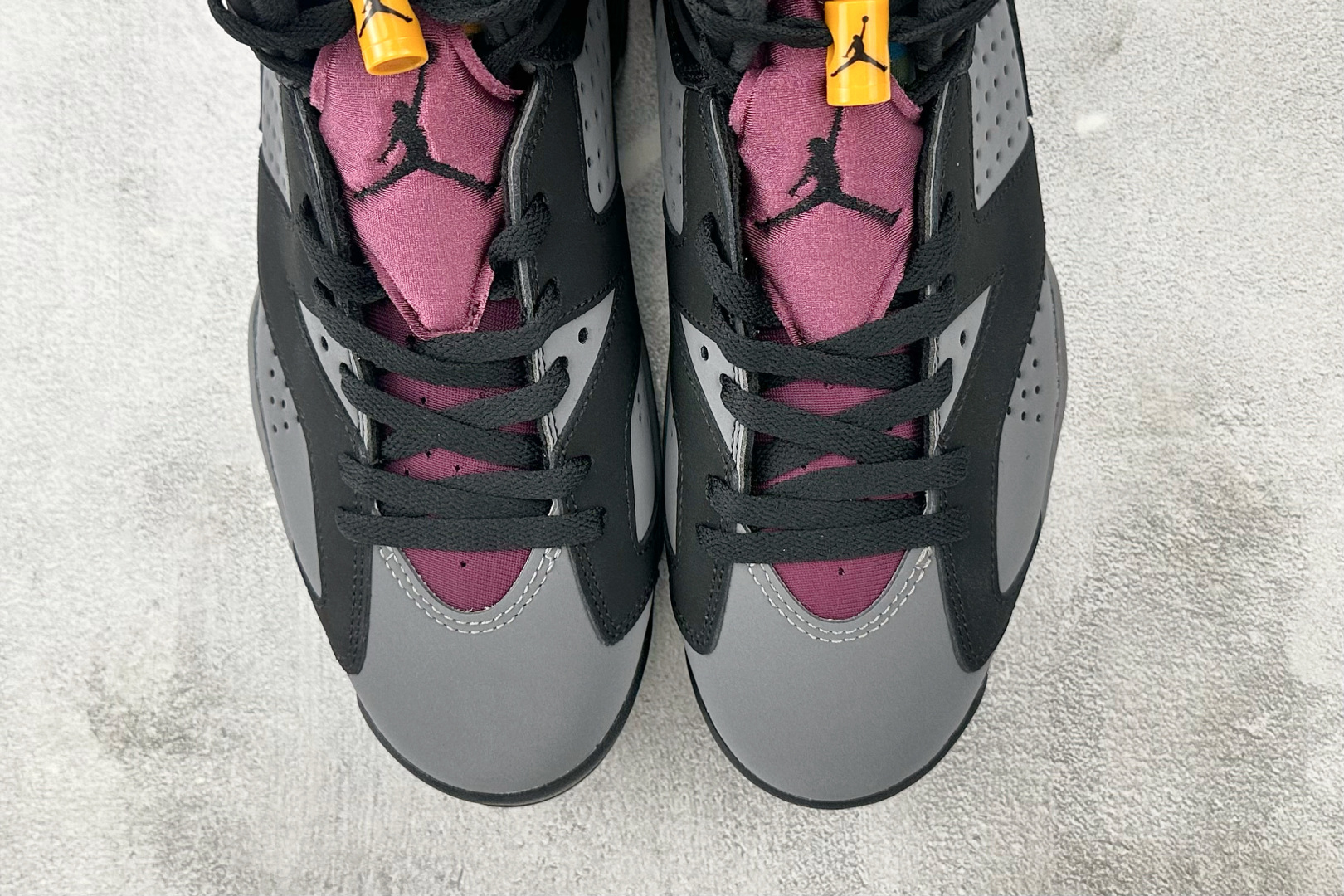 外贸 E 版280 Jordan Air Jordan 6 retro ”bordeaux” 灰黑紫  CT8529-063