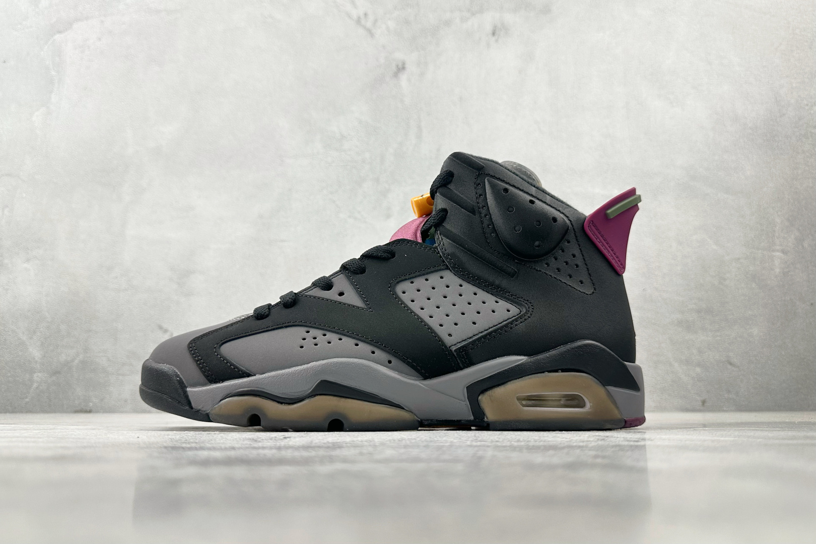 外贸 E 版280 Jordan Air Jordan 6 retro ”bordeaux” 灰黑紫  CT8529-063