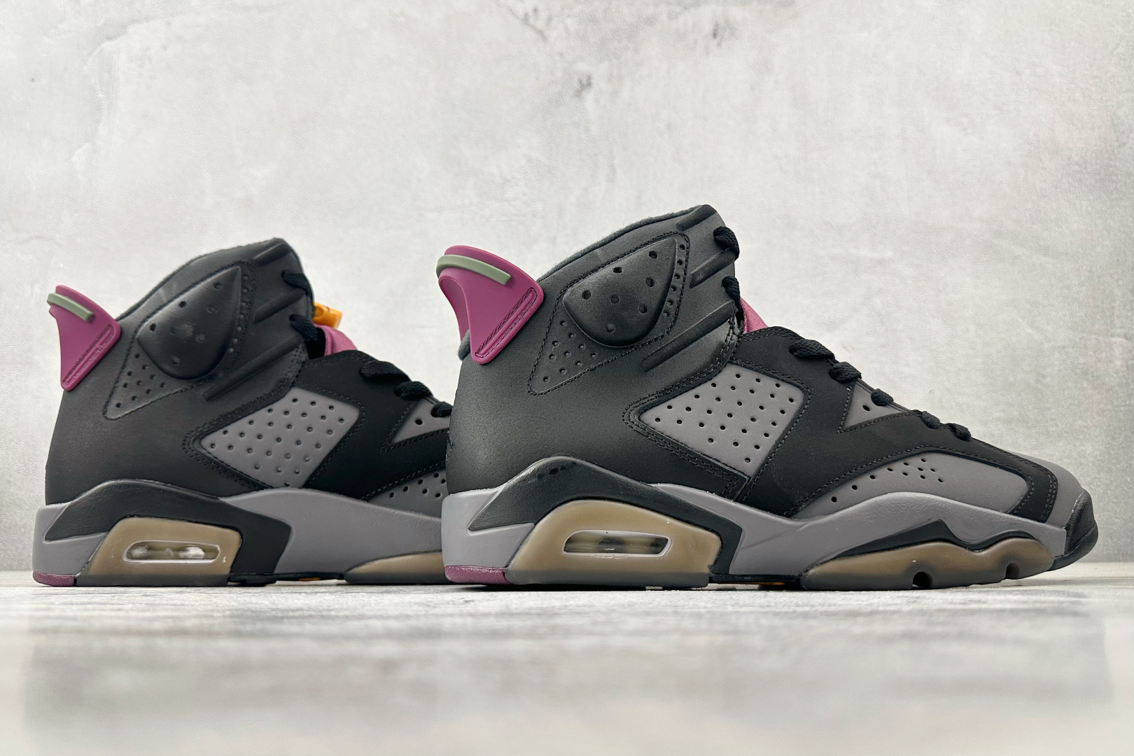 外贸 E 版280 Jordan Air Jordan 6 retro ”bordeaux” 灰黑紫  CT8529-063