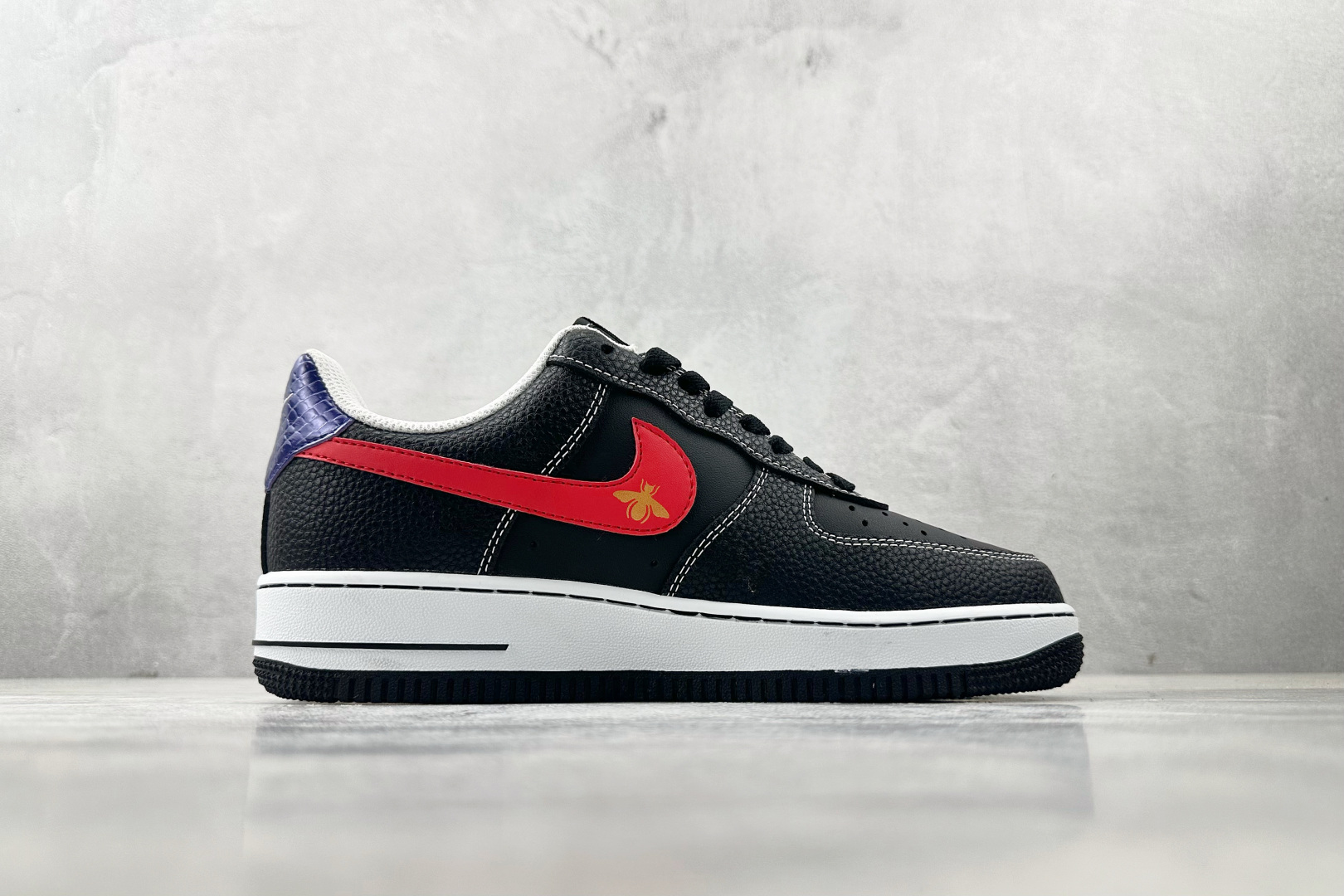 260 Nike Air Force 1 07 GUCCI 联名 黑红 AH8462-001