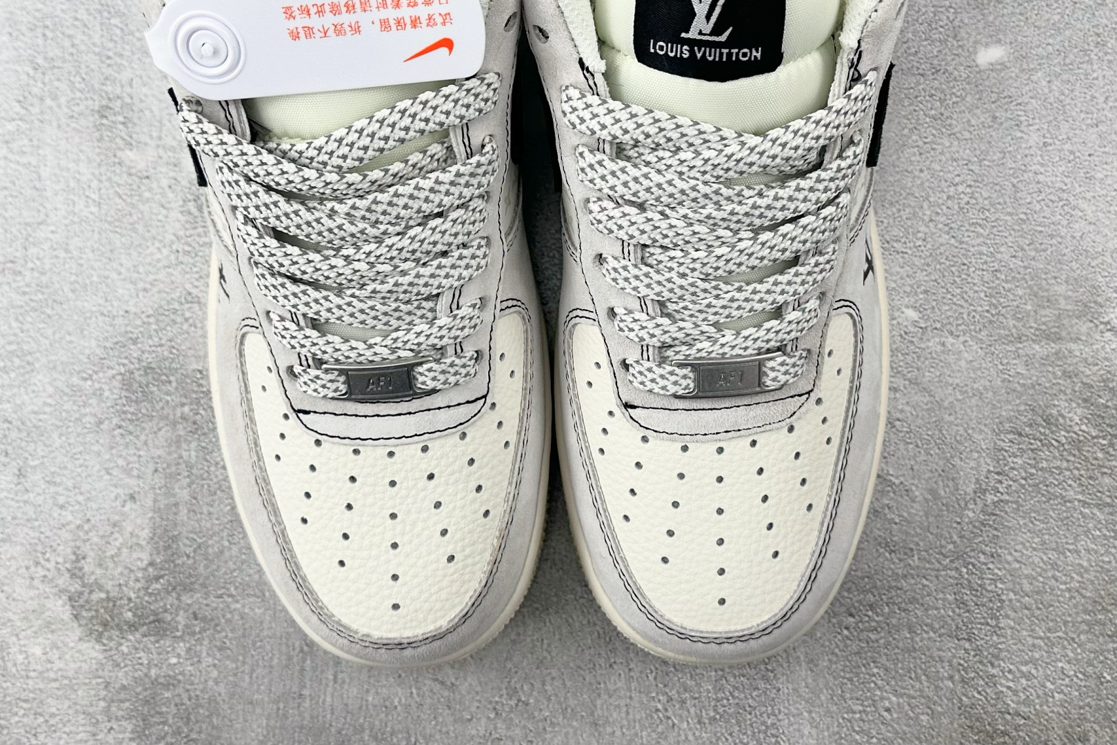 260 Nike Air Force 1 07 LV 联名 米灰黑 CX5050-Y06