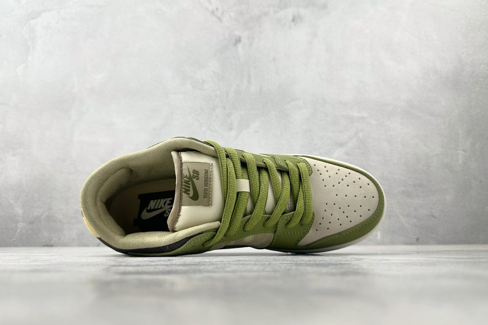 200 免检版 配色齐全 Yuto Horigome x Nike Dunk SB Low ”Asparagus”绿白 HF8022-300