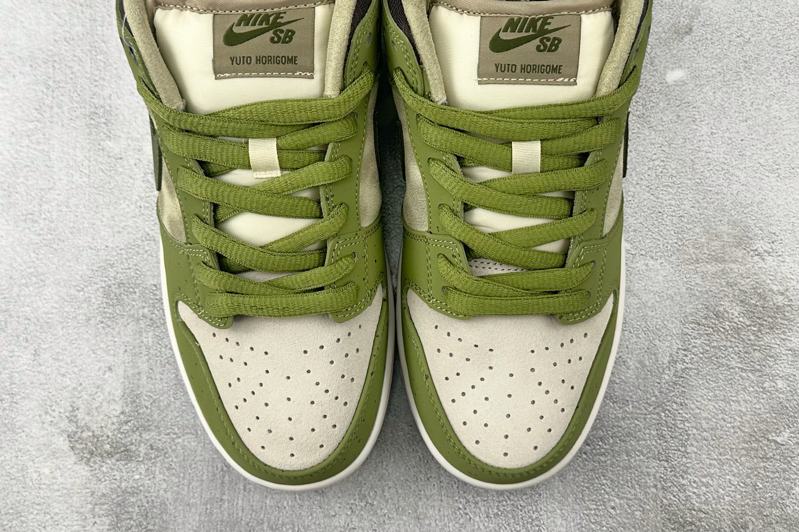 200 免检版 配色齐全 Yuto Horigome x Nike Dunk SB Low ”Asparagus”绿白 HF8022-300