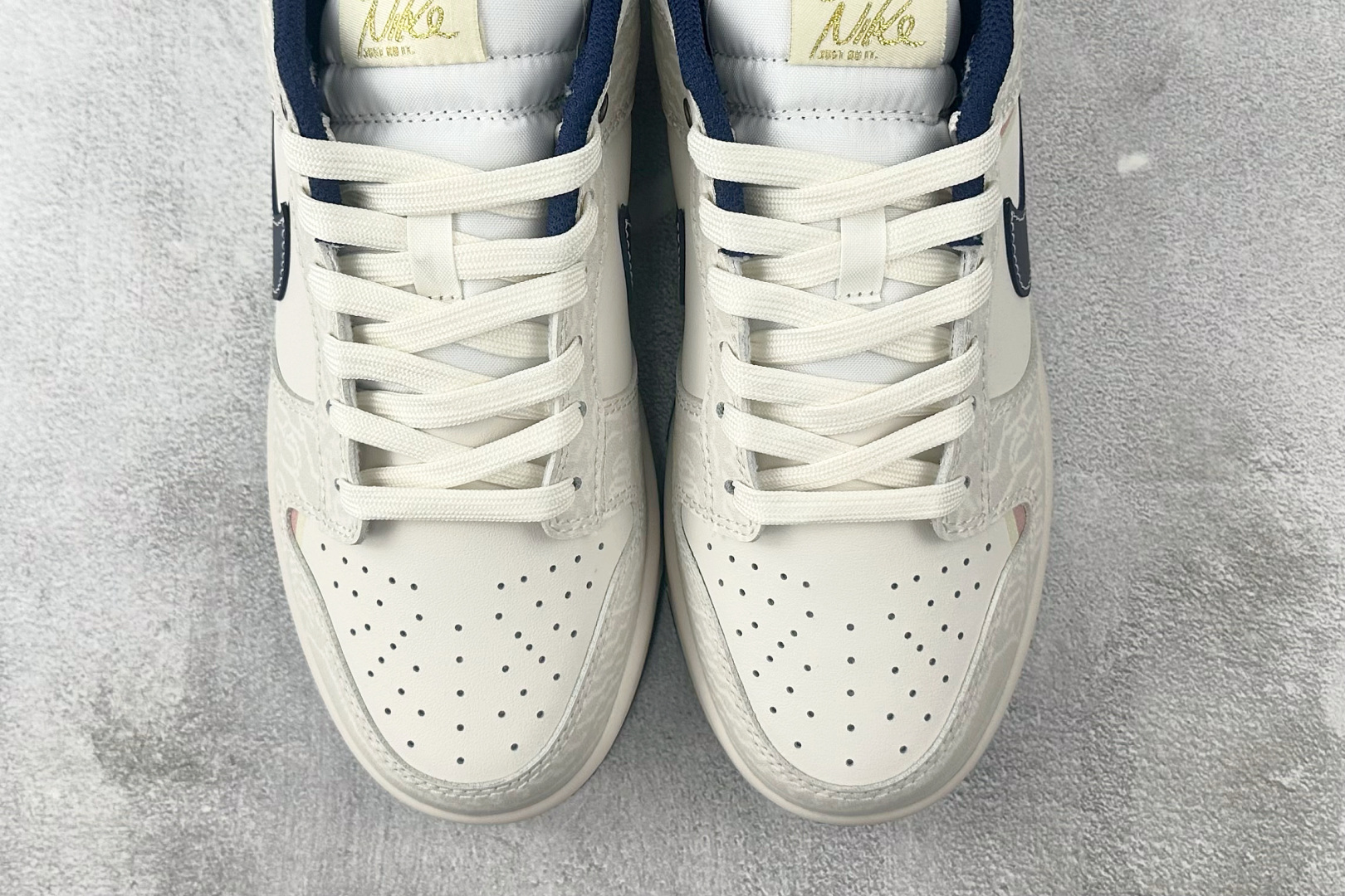 300  定制球鞋 Nike Dunk 神谕之心 米白蓝 WB0414-027