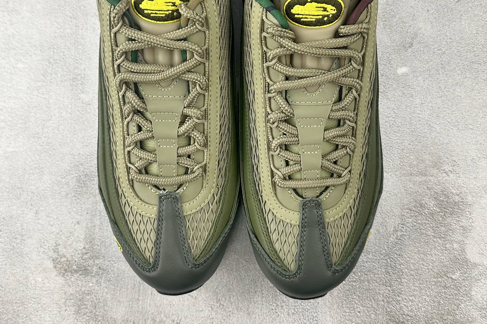 380 顶级纯原 完美复刻 CORTEIZ x Nike Air Max 95 橄榄绿 FB2709-300