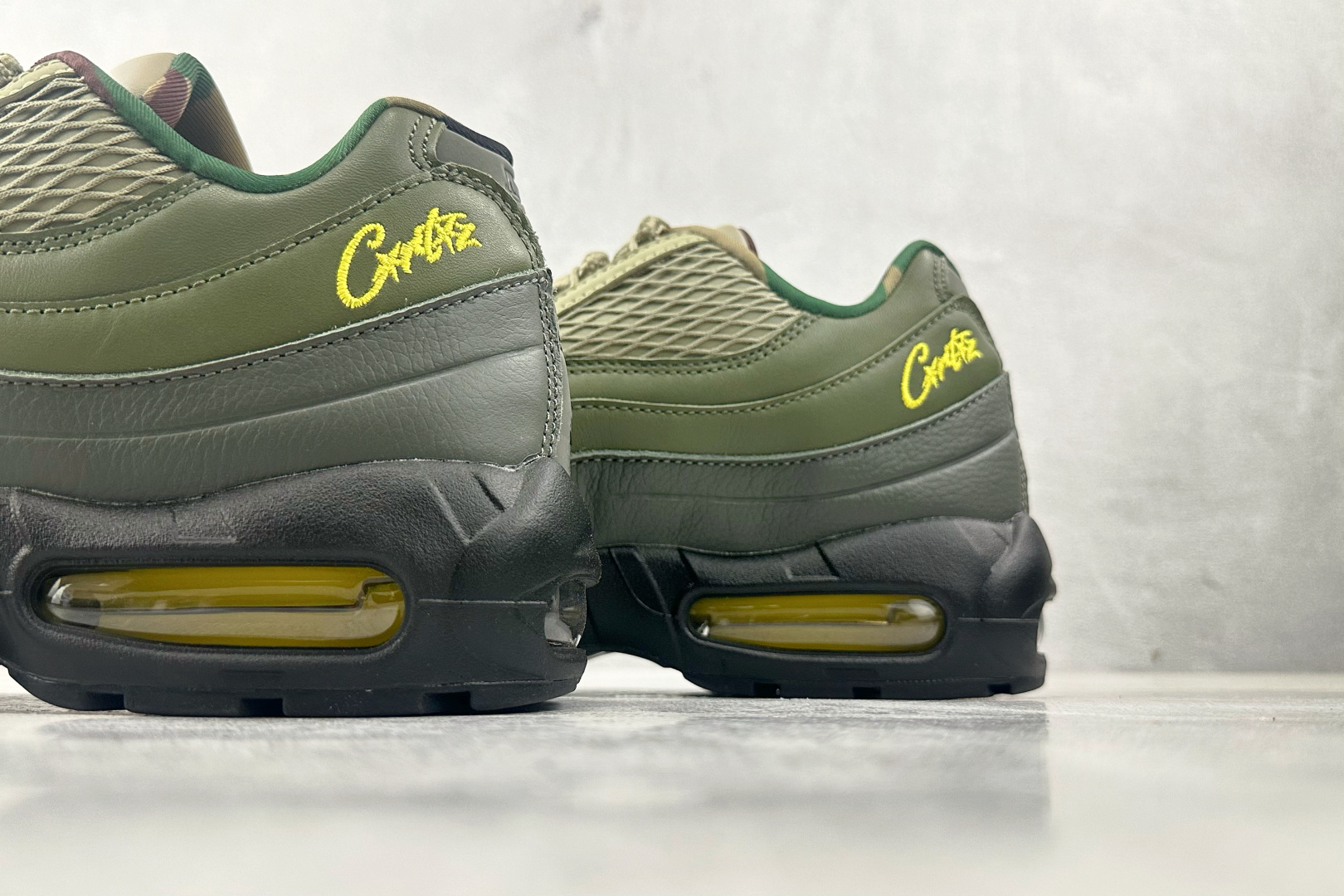 380 顶级纯原 完美复刻 CORTEIZ x Nike Air Max 95 橄榄绿 FB2709-300