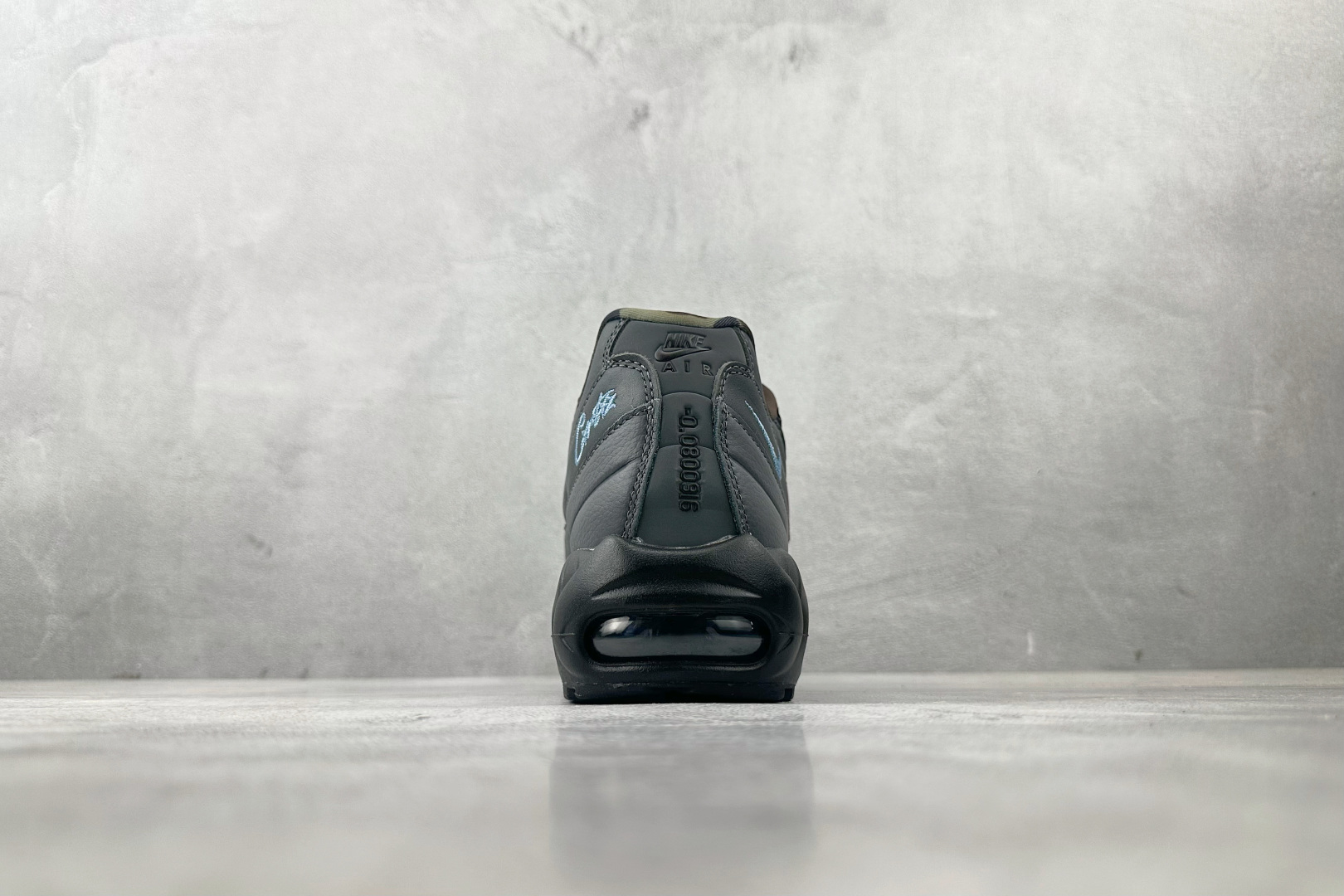 380 顶级纯原 完美复刻 CORTEIZ x Nike Air Max 95 ”Les Bleus”黑蓝 FB2709-002