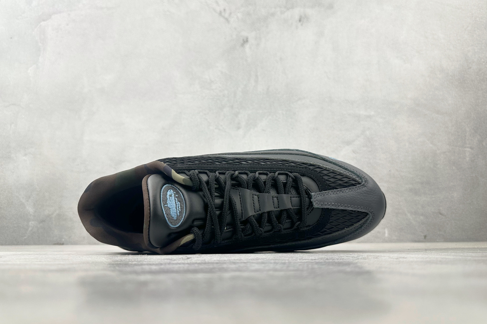 380 顶级纯原 完美复刻 CORTEIZ x Nike Air Max 95 ”Les Bleus”黑蓝 FB2709-002