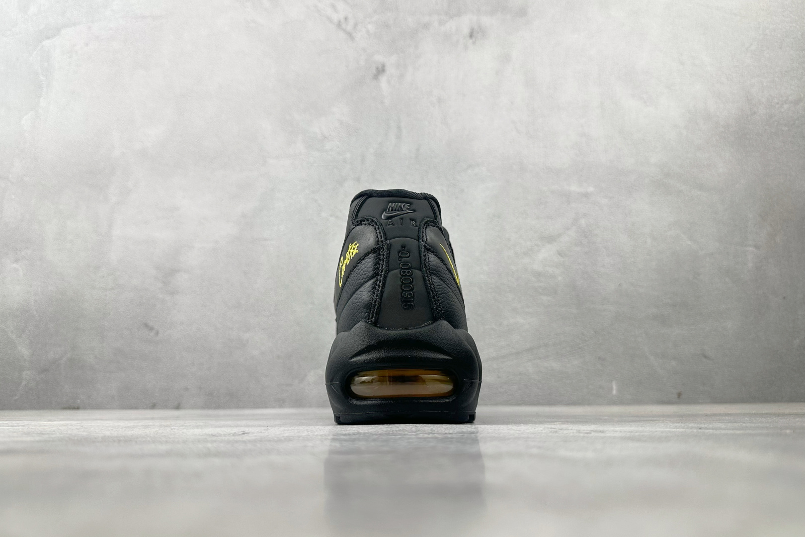 380 顶级纯原 完美复刻 Corteiz x Nike Air Max 95 Tour Yellow 黑色 FB2709-003