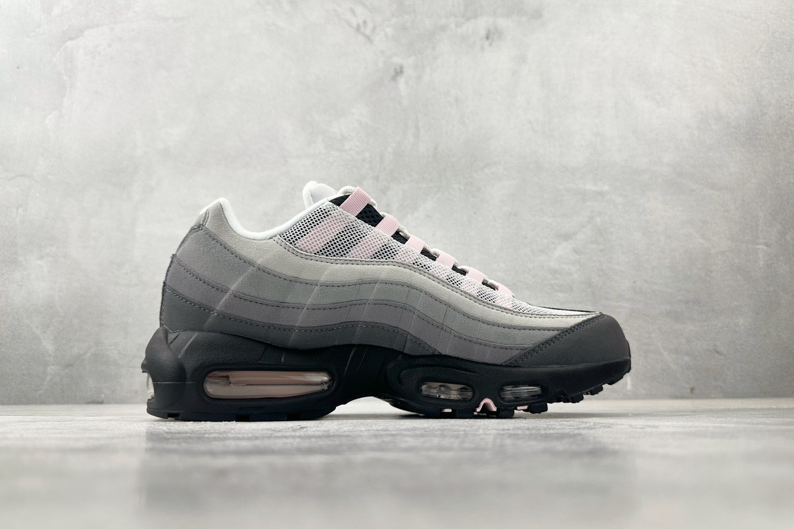 360 顶级纯原 完美复刻 Nike Air Max 95 黑粉 HJ5996-001