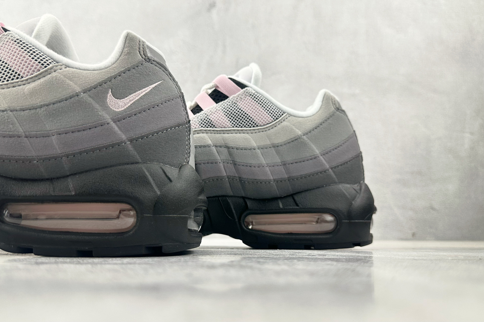 360 顶级纯原 完美复刻 Nike Air Max 95 黑粉 HJ5996-001