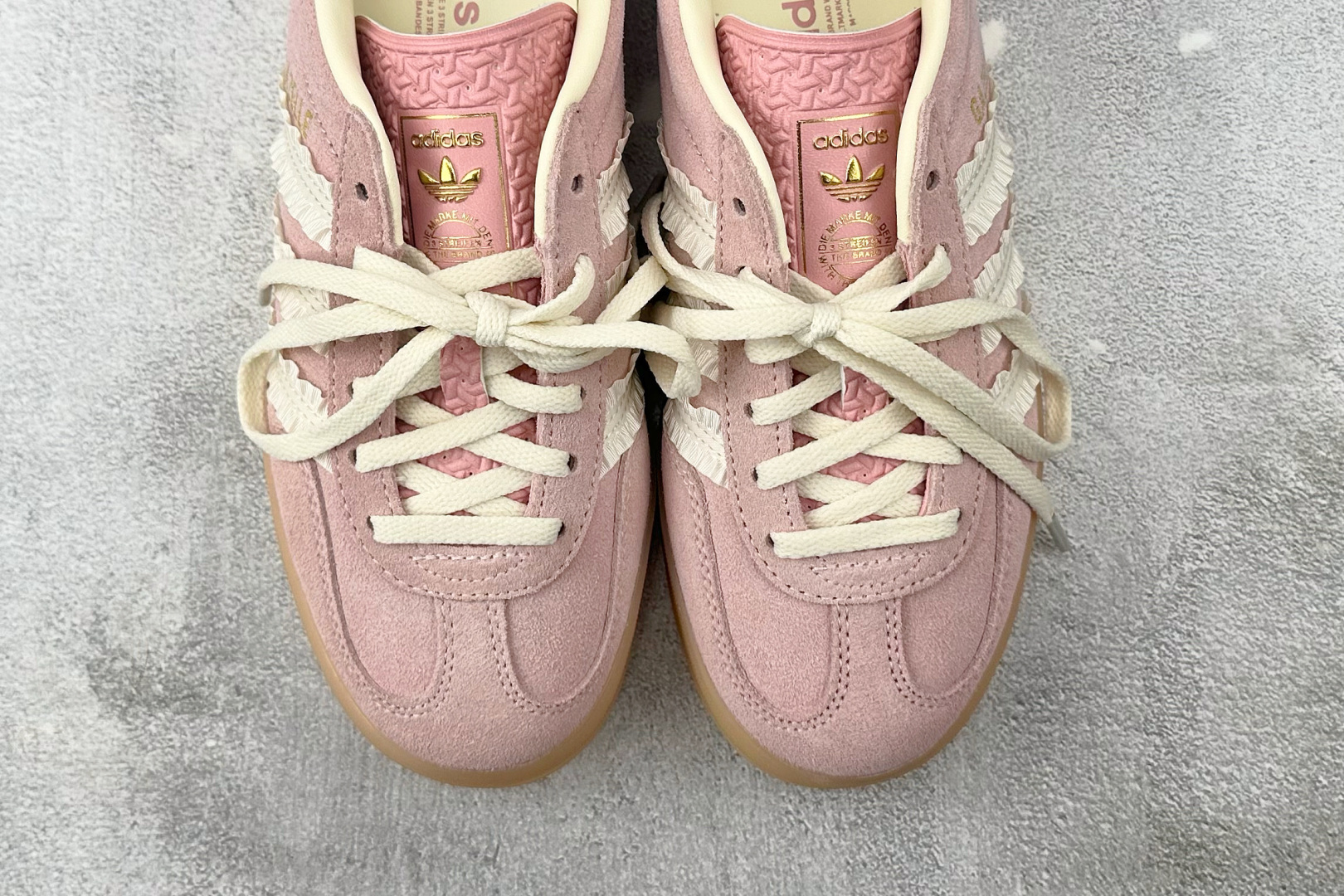 180 adidas originals GAZELLE INDOOR 粉色 JS1413