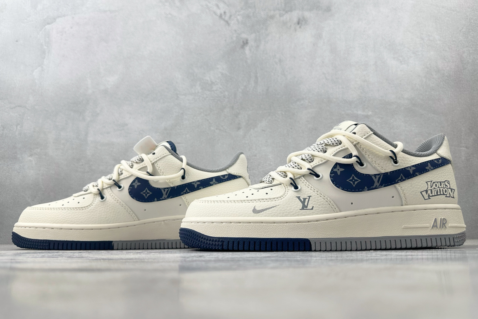 Nike Air Force 1 07 LV联名 米白蓝 DM6868-064