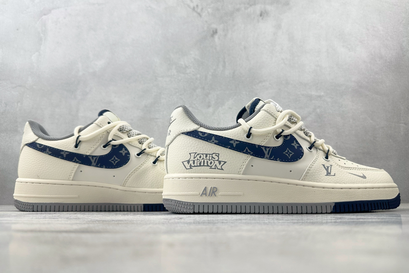 Nike Air Force 1 07 LV联名 米白蓝 DM6868-064