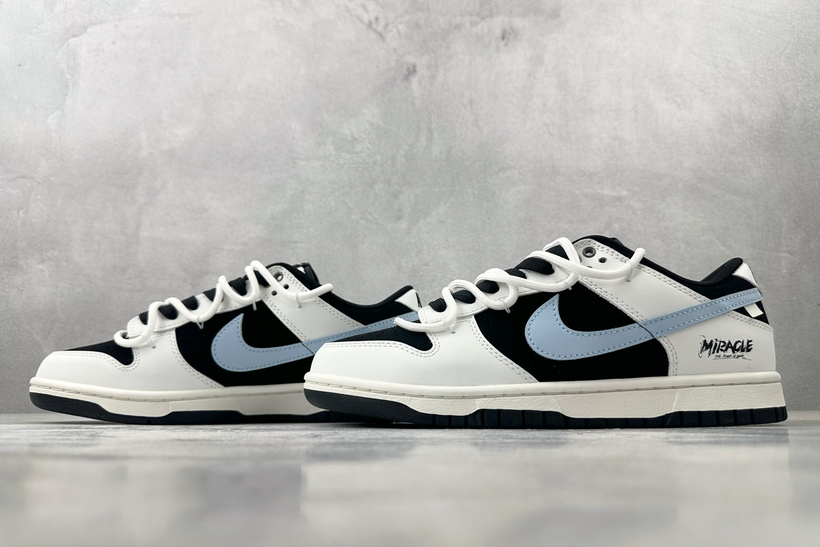 YC 双十一特价双十一特价【定制球鞋】Nike Dunk 冰岛极光 白蓝黑货号：WB0515 088尺码