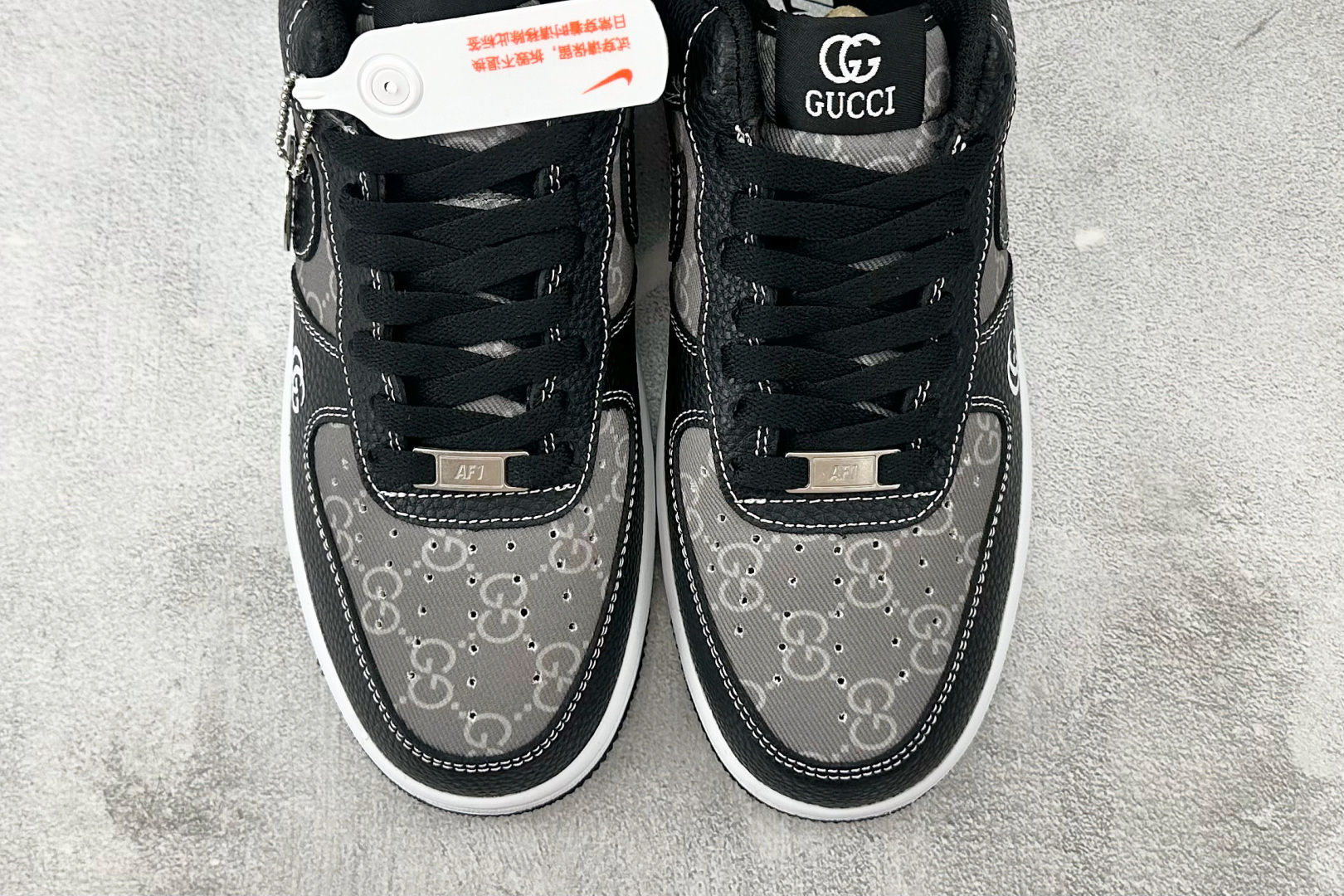 Nike Air Force 1 07 GUCCI 联名 黑色 AH8462-002