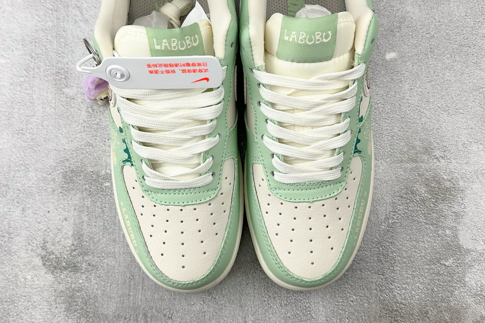 Nike Air Force 1 07 拉布布 联名 米白绿 KB1688-007