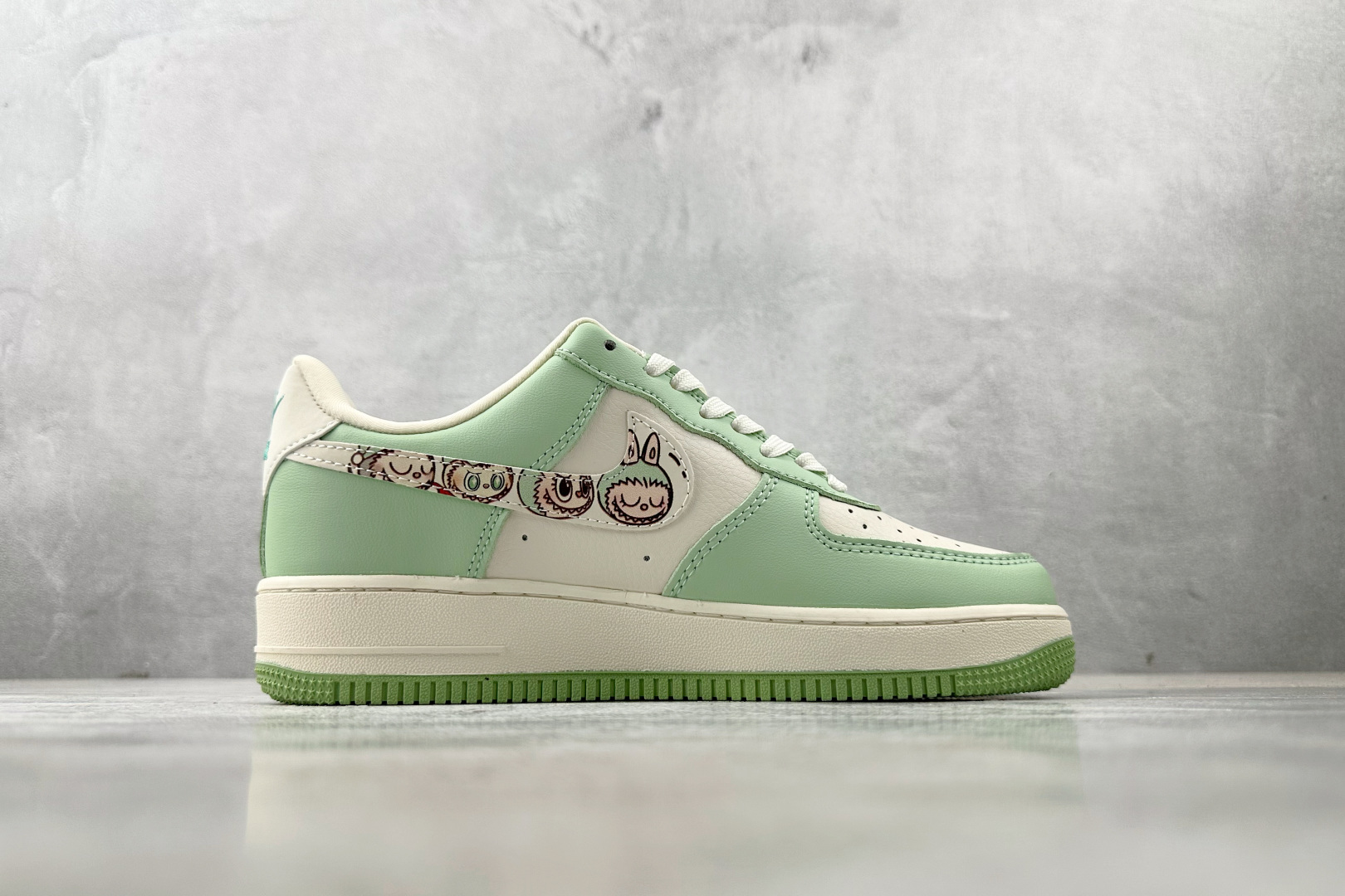 Nike Air Force 1 07 拉布布 联名 米白绿 KB1688-007