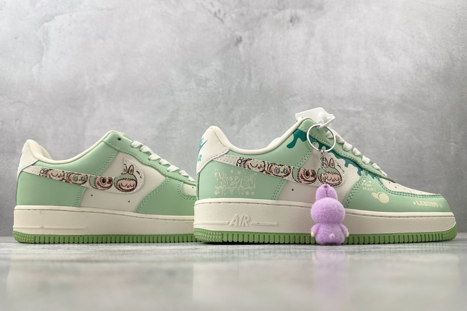 Nike Air Force 1 07 拉布布 联名 米白绿 KB1688-007