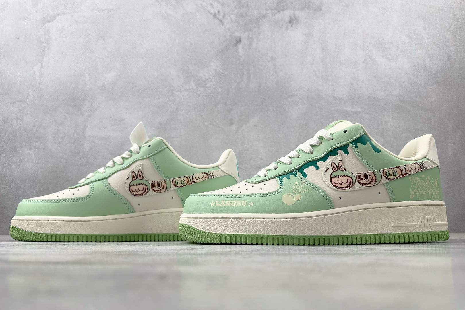Nike Air Force 1 07 拉布布 联名 米白绿 KB1688-007