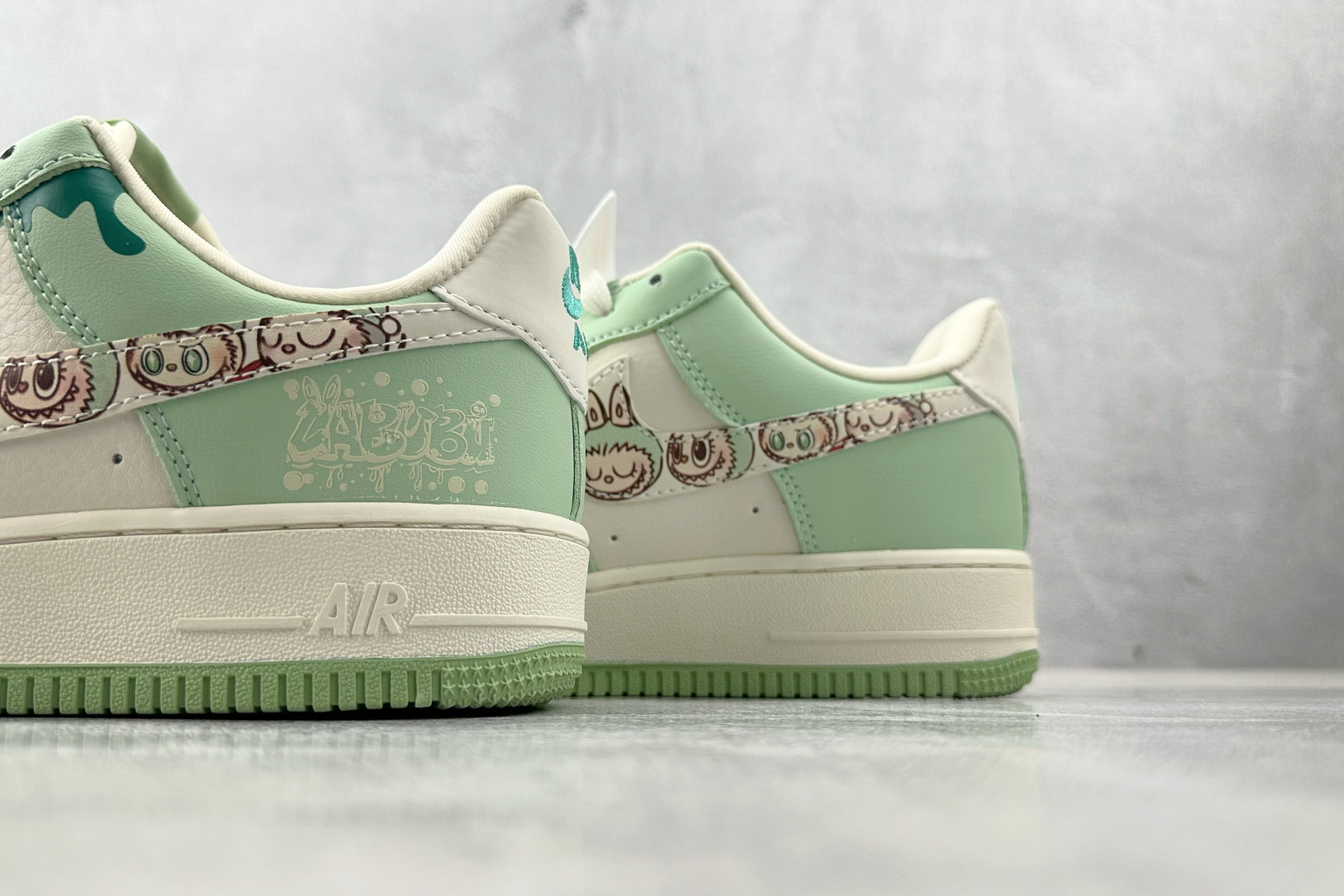 Nike Air Force 1 07 拉布布 联名 米白绿 KB1688-007