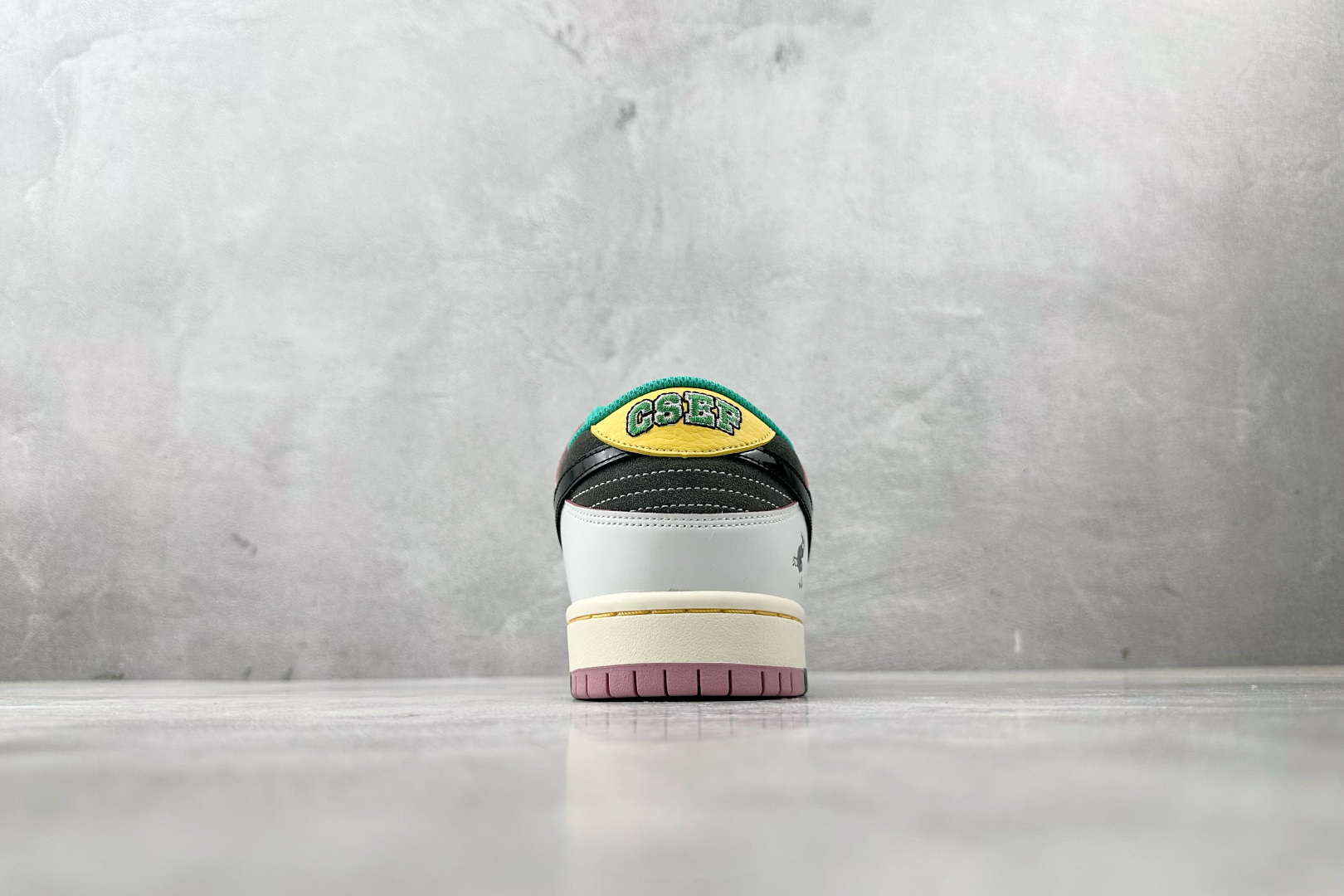 免检版 配色齐全 CSEF x Nike Dunk SB 白绿黑色 HJ4132-100