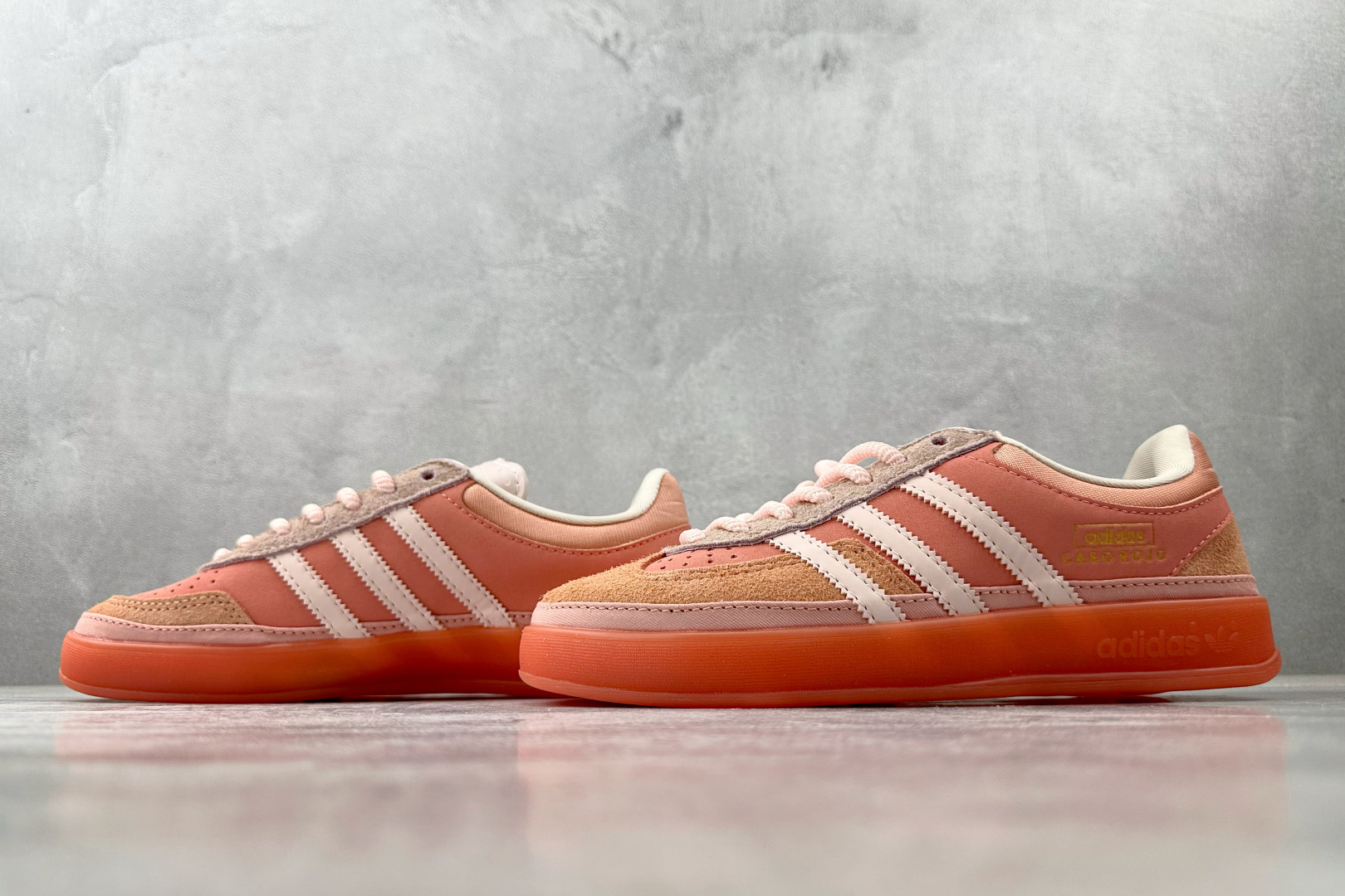 170 出口订单 Bad Bunny x adidas originals GAZELLE INDOOR IT 红棕色 JS5052