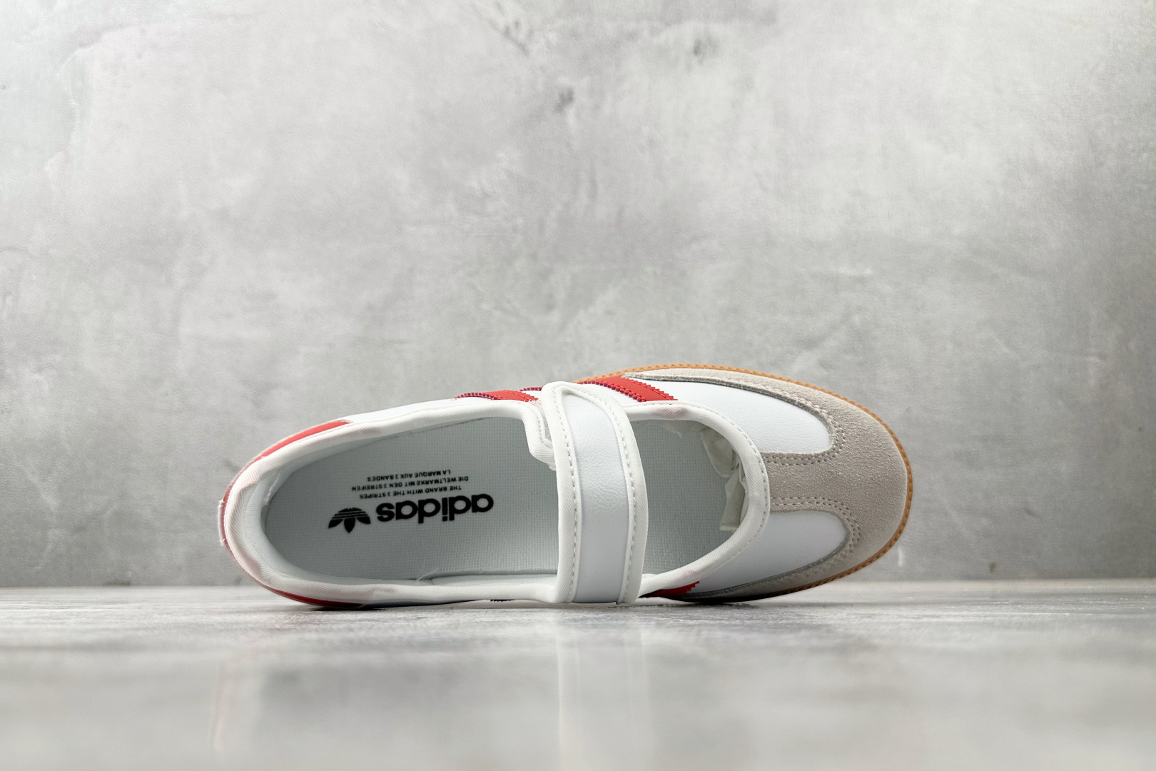 160 出口订单 adidas originals Samba Jane 白红 JR7435