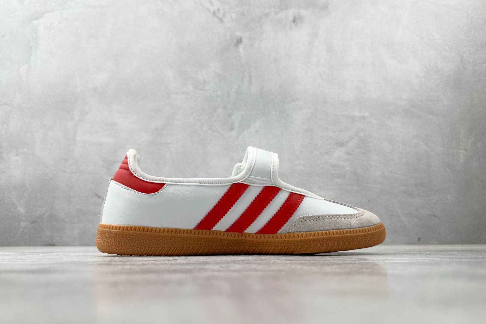 160 出口订单 adidas originals Samba Jane 白红 JR7435