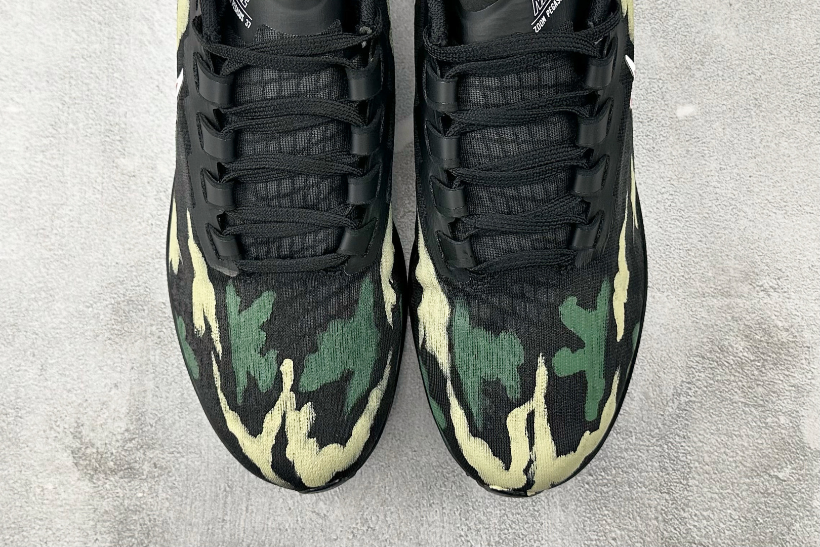 定制球鞋 Nike Pegasus 37 精锐之师 黑绿 BQ9647-220