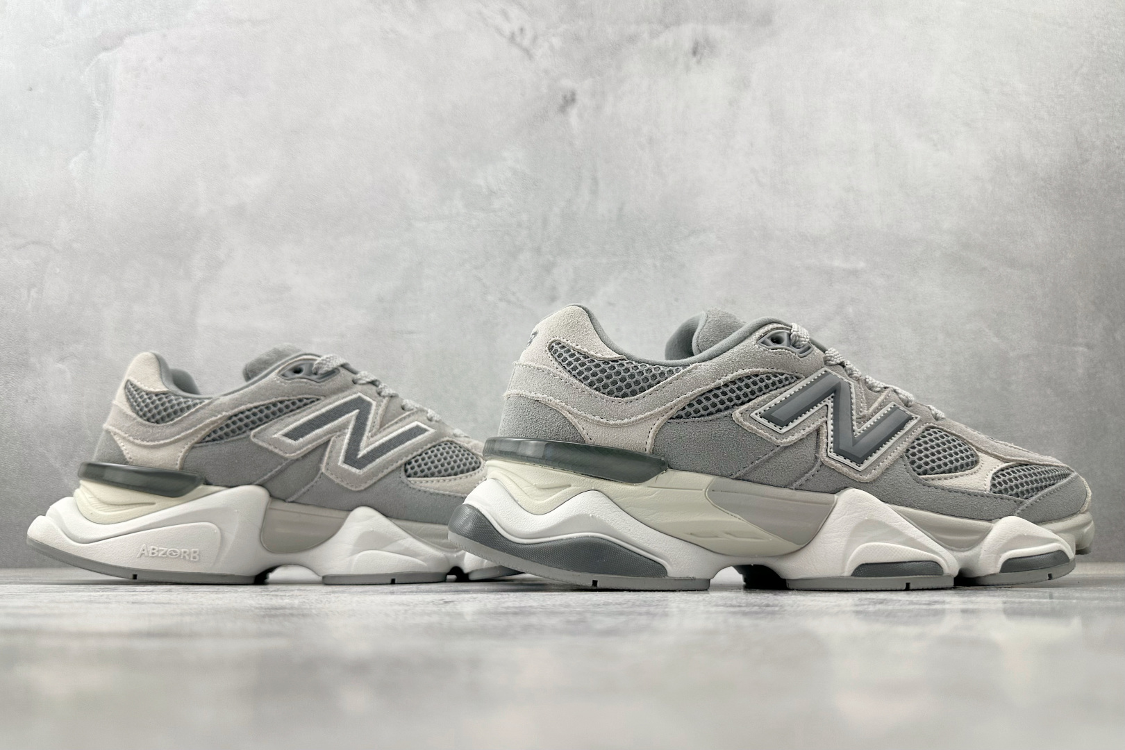 C 版 本地大厂出品 New Balance NB 9060 灰色货号: U9060ERD尺码：36 3