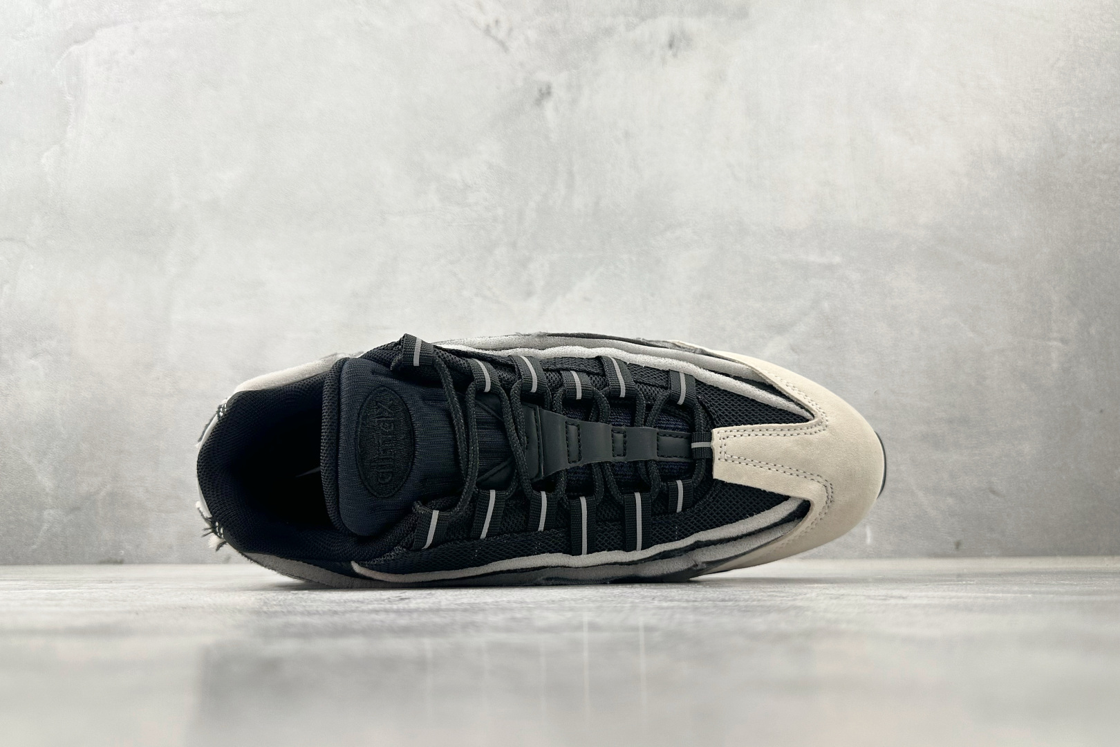 GX 本地顶级纯原 完美复刻 CDG × Nike Air Max 95 联名 黑白灰货号：CU8406