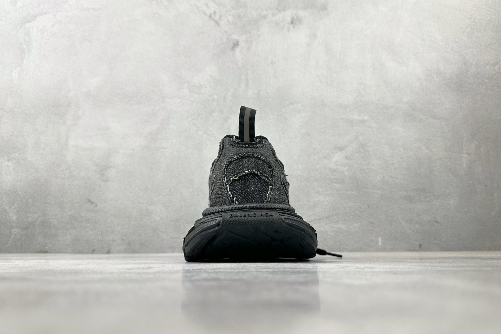 P360Balenciaga巴黎世家 3XL 牛仔黑灰 734734WTSAX