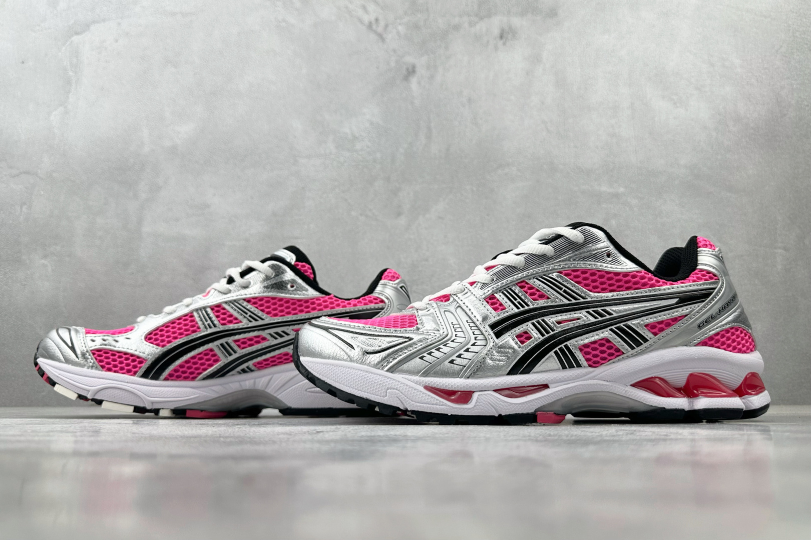 190 外贸订单 配色齐全 正确版本 完美还原 Asics Gel-Kahana 14银粉黑 1201A019-700