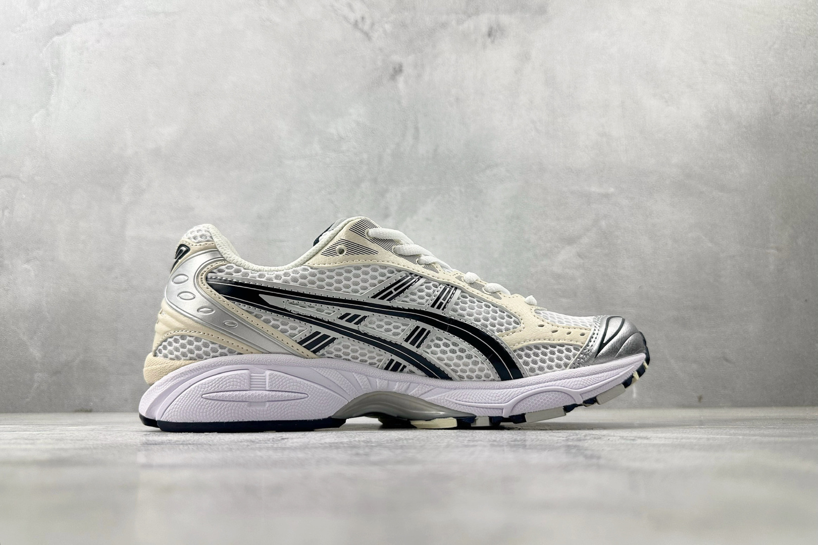 190 外贸订单 配色齐全 正确版本 完美还原 Asics Gel-Kahana 14 白黑银 1202A056-109