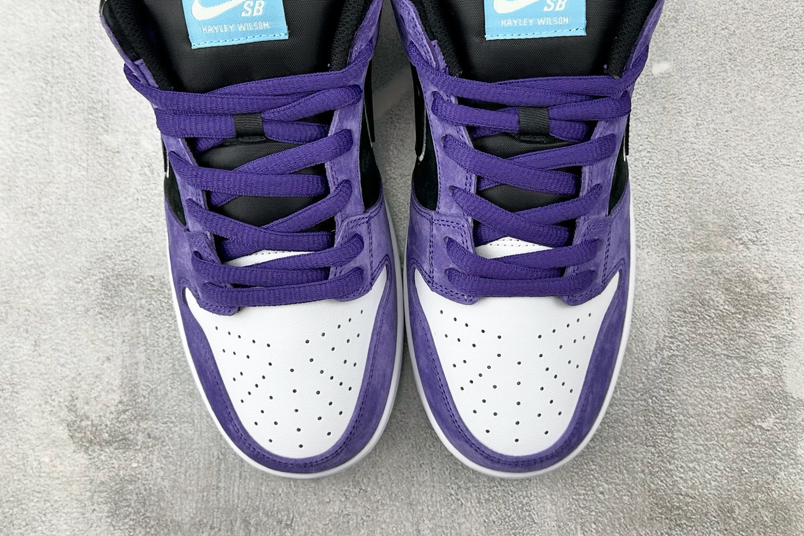 免检版 配色齐全 Hayley Wilson x Nike Dunk SB DUNK LOW PRO 紫黑白 HJ0513-500