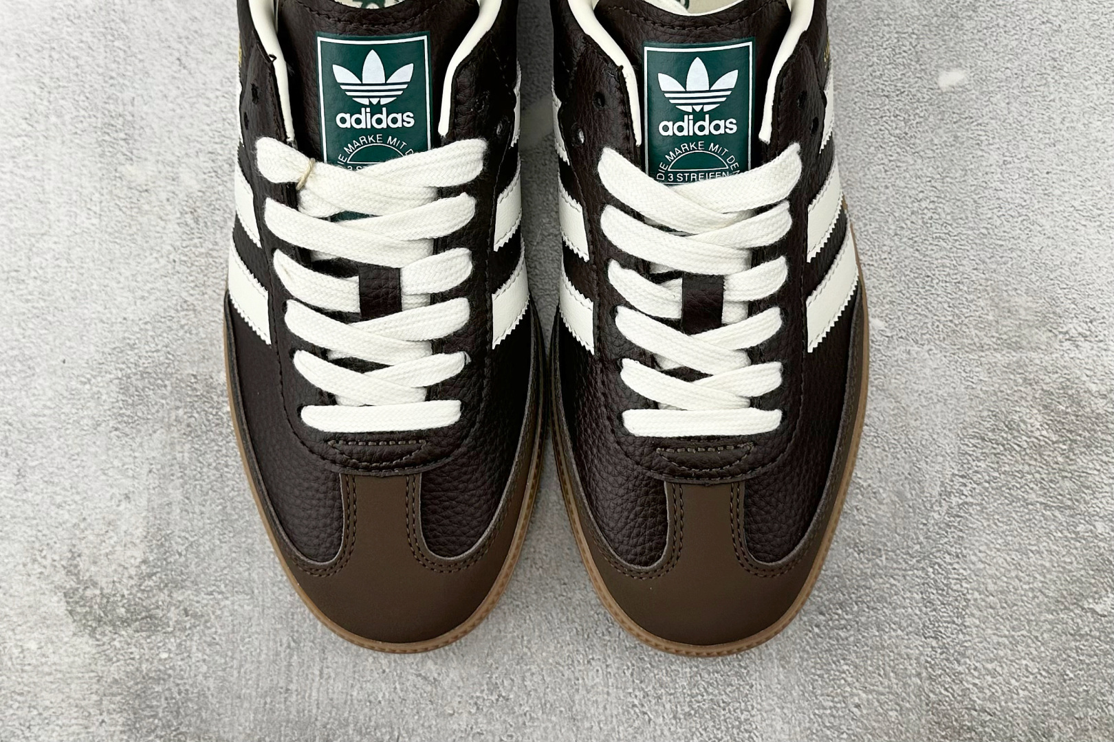 210 平台爆款 adidas originals SAMBA 深棕色 JR0891