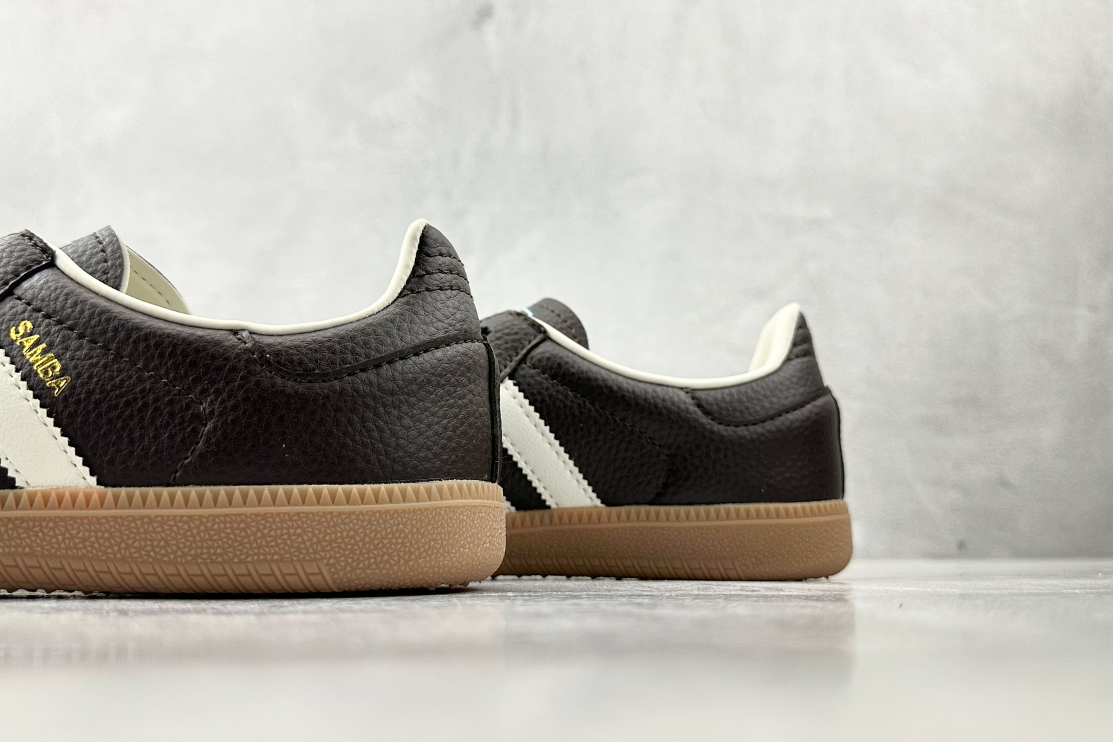 210 平台爆款 adidas originals SAMBA 深棕色 JR0891