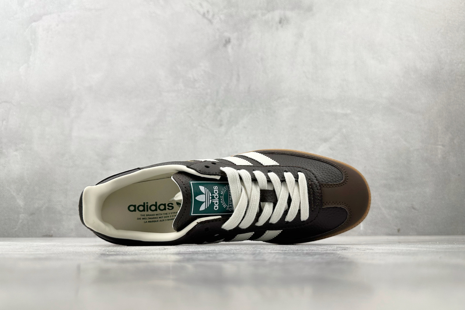 210 平台爆款 adidas originals SAMBA 深棕色 JR0891